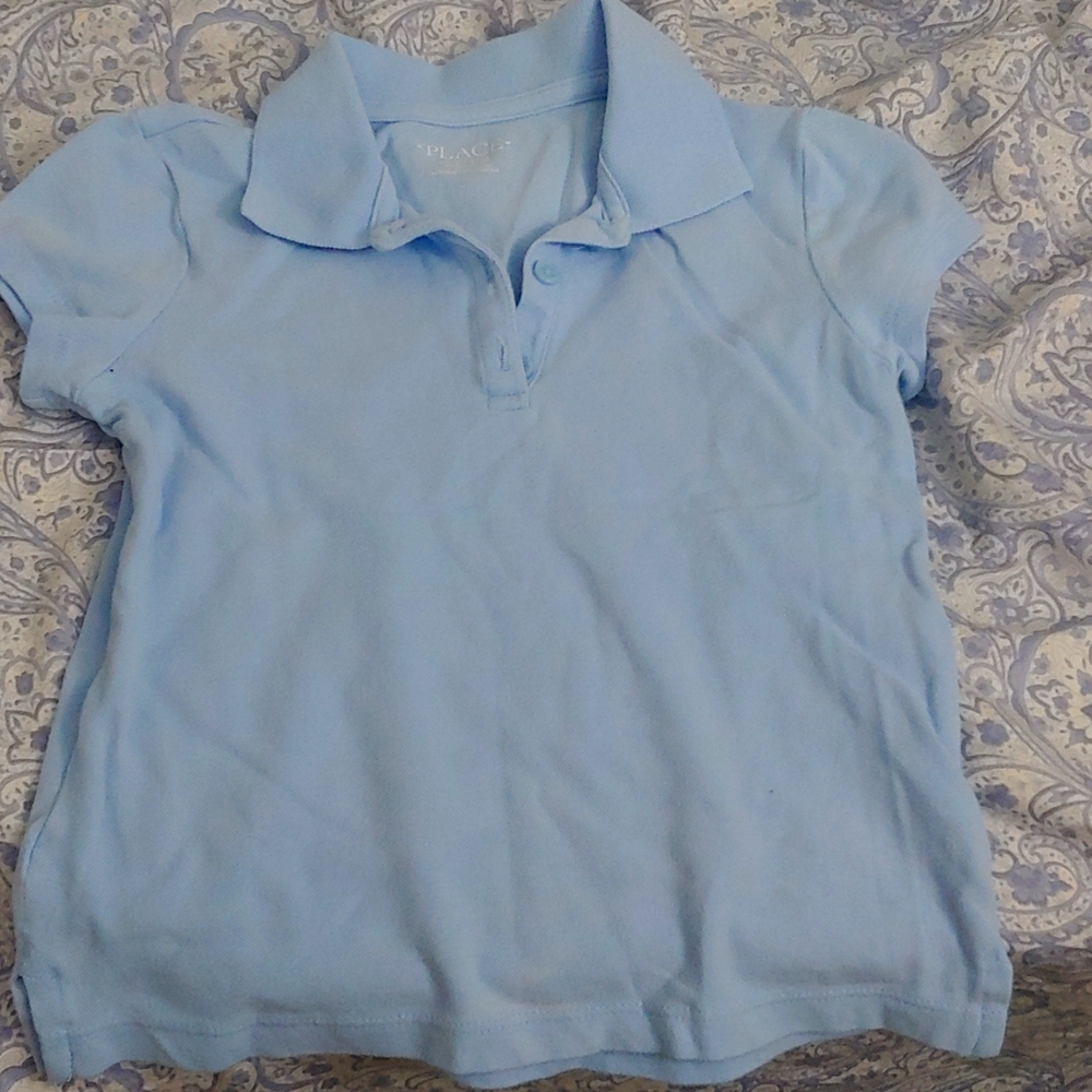 Blue Uniform shirt size 5/6